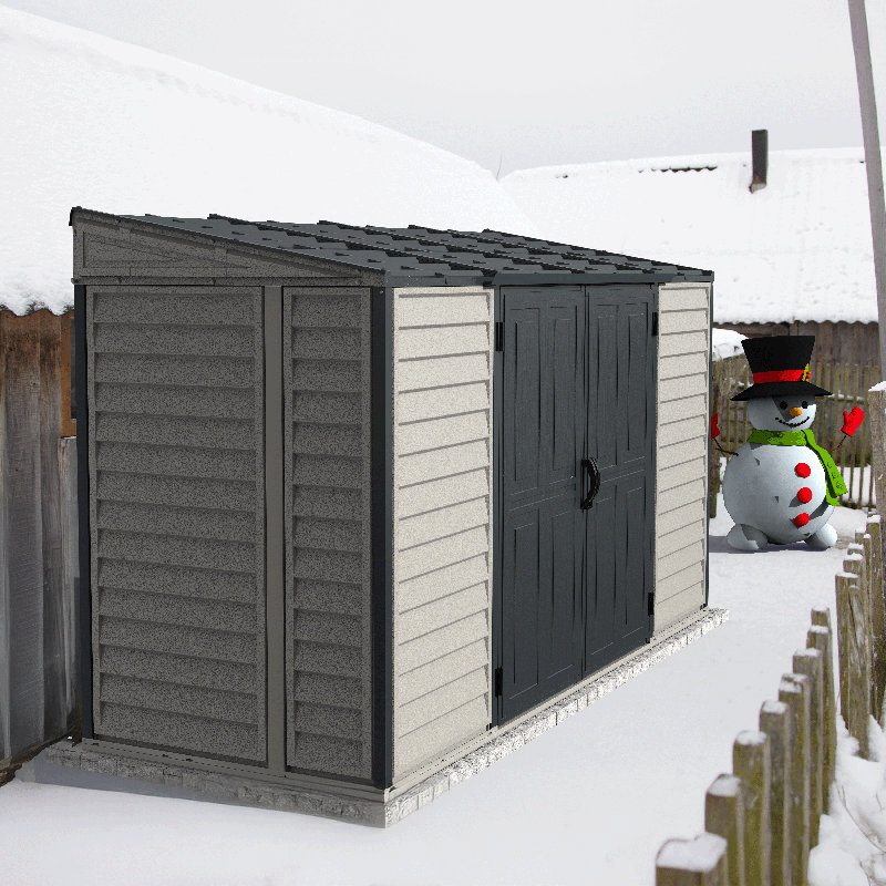Duramax Building Products 10 X 4 Sidemate Pro Lean To Vinyl Shed